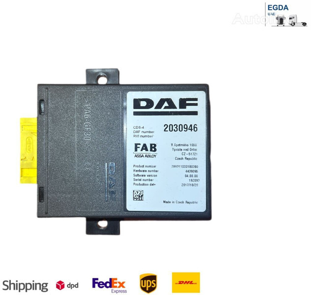 DAF - Блок управления: фото 1 DAF - Блок управления: фото 1