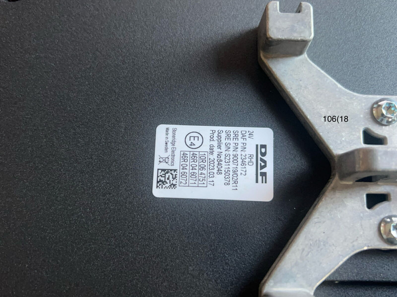 DAF - Электрическая система: фото 3 DAF - Электрическая система: фото 3