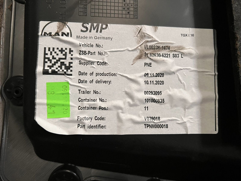 MAN - Бампер: фото 3 MAN - Бампер: фото 3