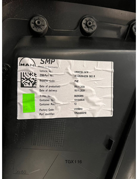 MAN - Бампер: фото 3 MAN - Бампер: фото 3