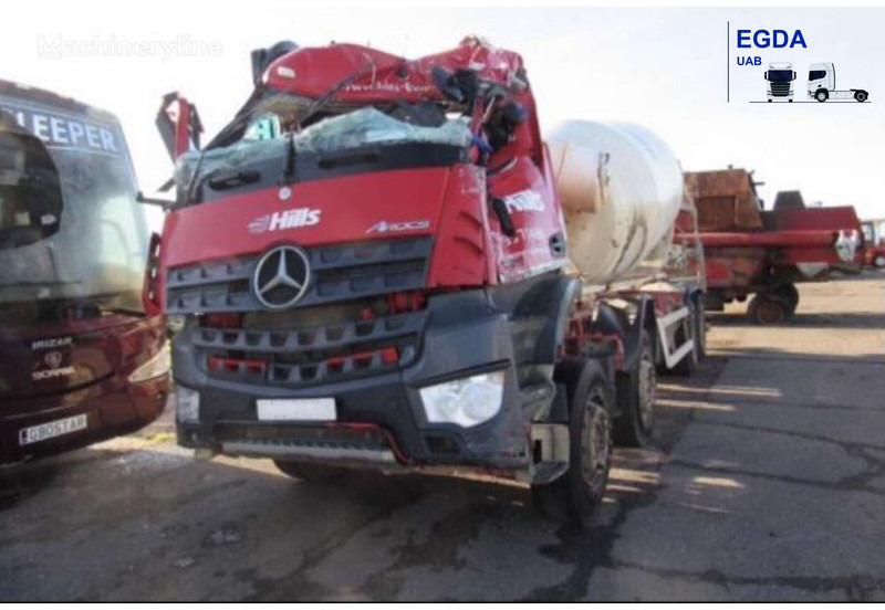 Mercedes-Benz Actros - Автобетоносмеситель: фото 1 Mercedes-Benz Actros - Автобетоносмеситель: фото 1