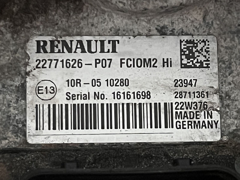 Renault FCIOM - Блок управления: фото 3 Renault FCIOM - Блок управления: фото 3