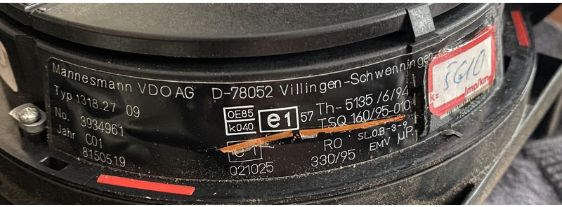 VDO Mannesmann - Приборная панель: фото 2 VDO Mannesmann - Приборная панель: фото 2