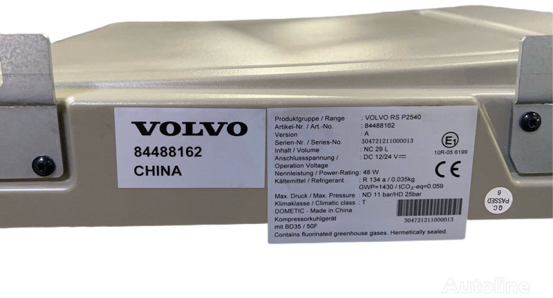 Volvo NEW refrigerator - Кабина и интерьер: фото 4 Volvo NEW refrigerator - Кабина и интерьер: фото 4