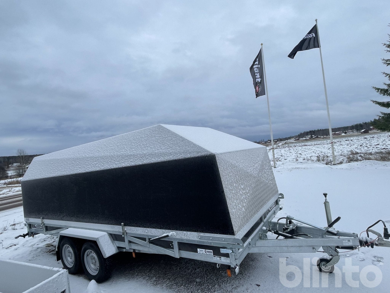 BK HENGEREN med hydraulisk tipp - Прицеп-фургон: фото 3 BK HENGEREN med hydraulisk tipp - Прицеп-фургон: фото 3