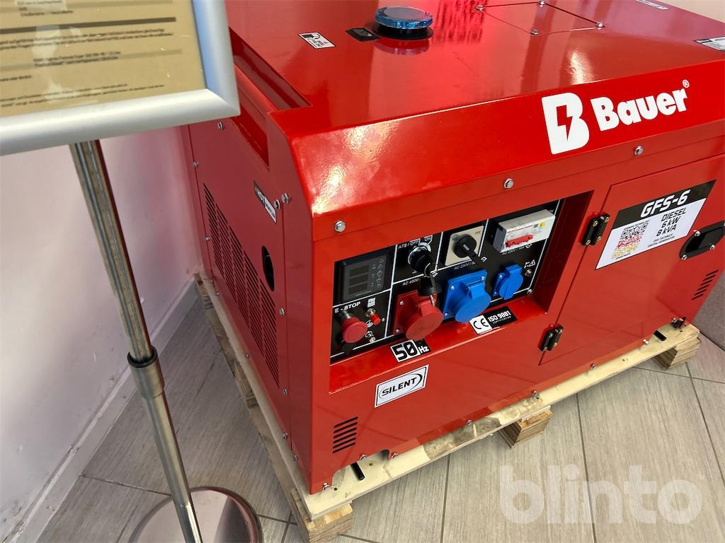 Bauer GFS-6 (2025) - Электрогенератор: фото 4 Bauer GFS-6 (2025) - Электрогенератор: фото 4