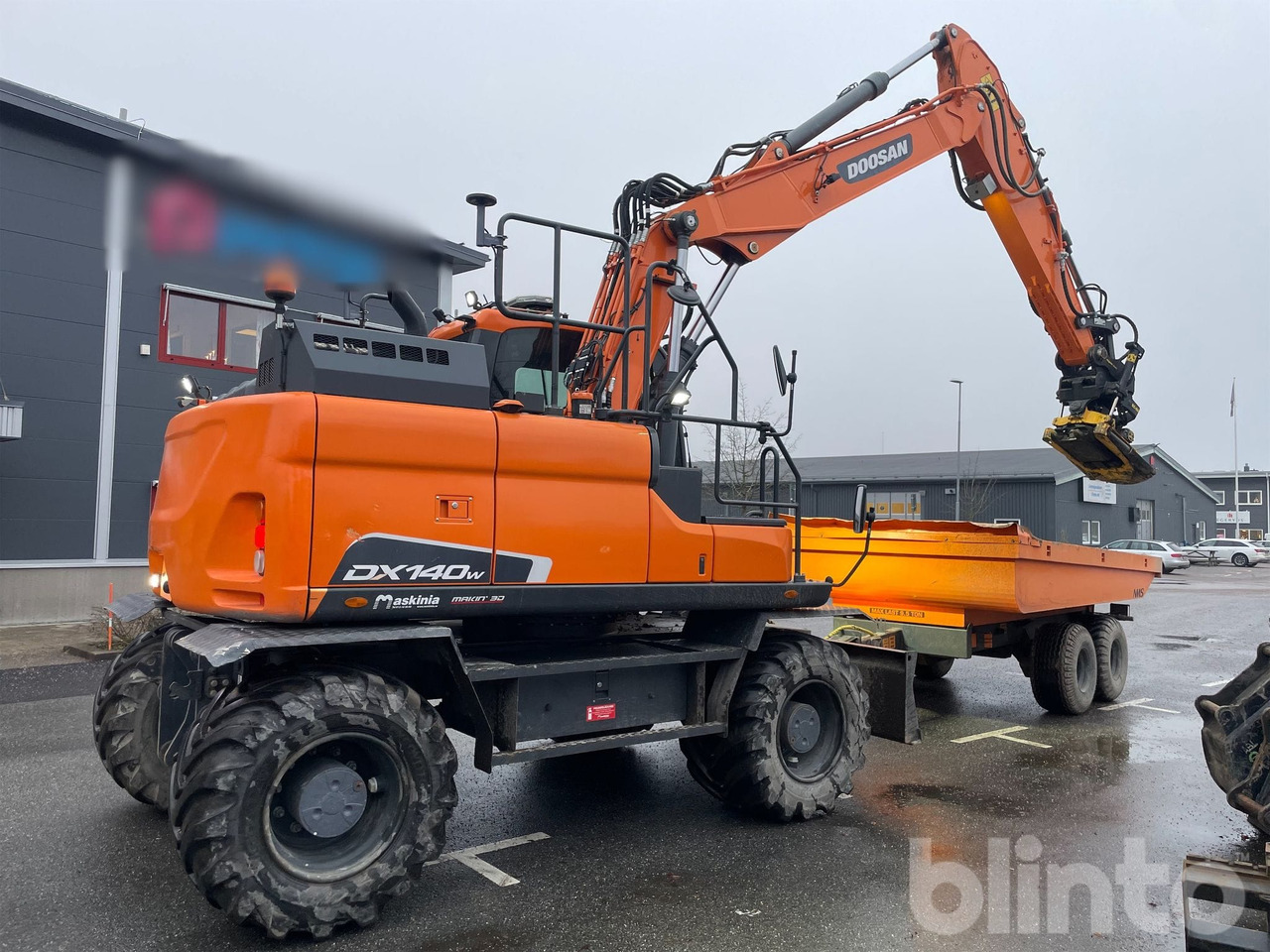 Doosan Dx140 + Dumperkärra o redskap - Перегружатель: фото 4 Doosan Dx140 + Dumperkärra o redskap - Перегружатель: фото 4