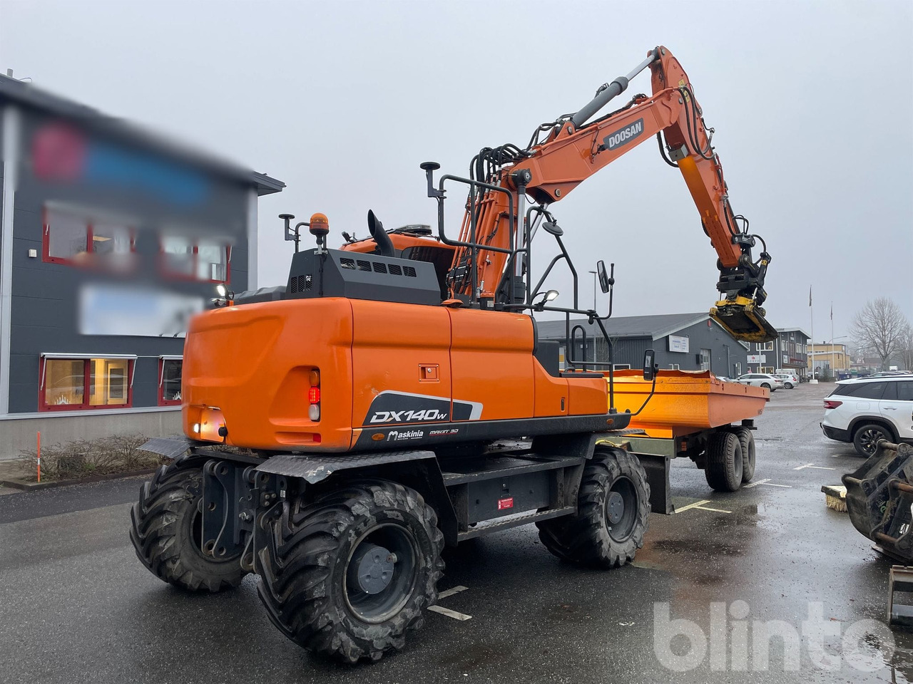 Doosan Dx140 + Dumperkärra o redskap - Перегружатель: фото 3 Doosan Dx140 + Dumperkärra o redskap - Перегружатель: фото 3