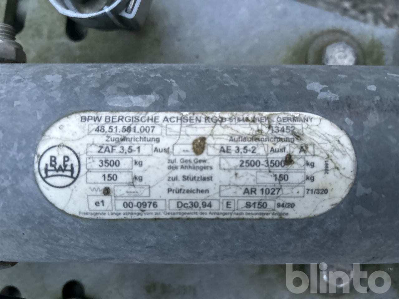 Прицеп бортовой/ Платформа HAPERT / 2 AXLAT: фото 10 Прицеп бортовой/ Платформа HAPERT / 2 AXLAT: фото 10