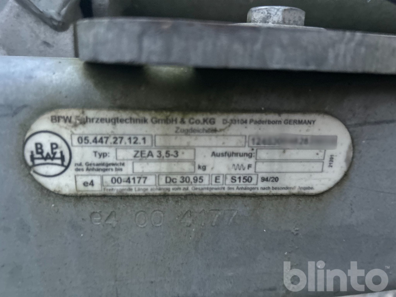 Прицеп бортовой/ Платформа HAPERT / 2 AXLAT: фото 11 Прицеп бортовой/ Платформа HAPERT / 2 AXLAT: фото 11