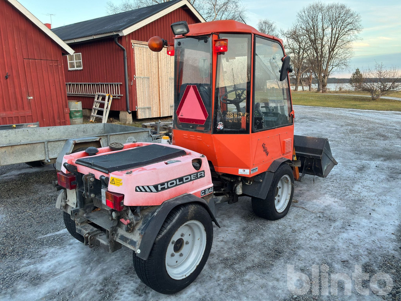 HOLDER C-TRAC 2.42 - Коммунальный трактор: фото 5 HOLDER C-TRAC 2.42 - Коммунальный трактор: фото 5