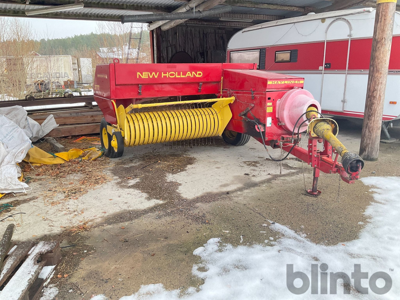 Пресс-подборщик тюковый New Holland 377: фото 6 Пресс-подборщик тюковый New Holland 377: фото 6