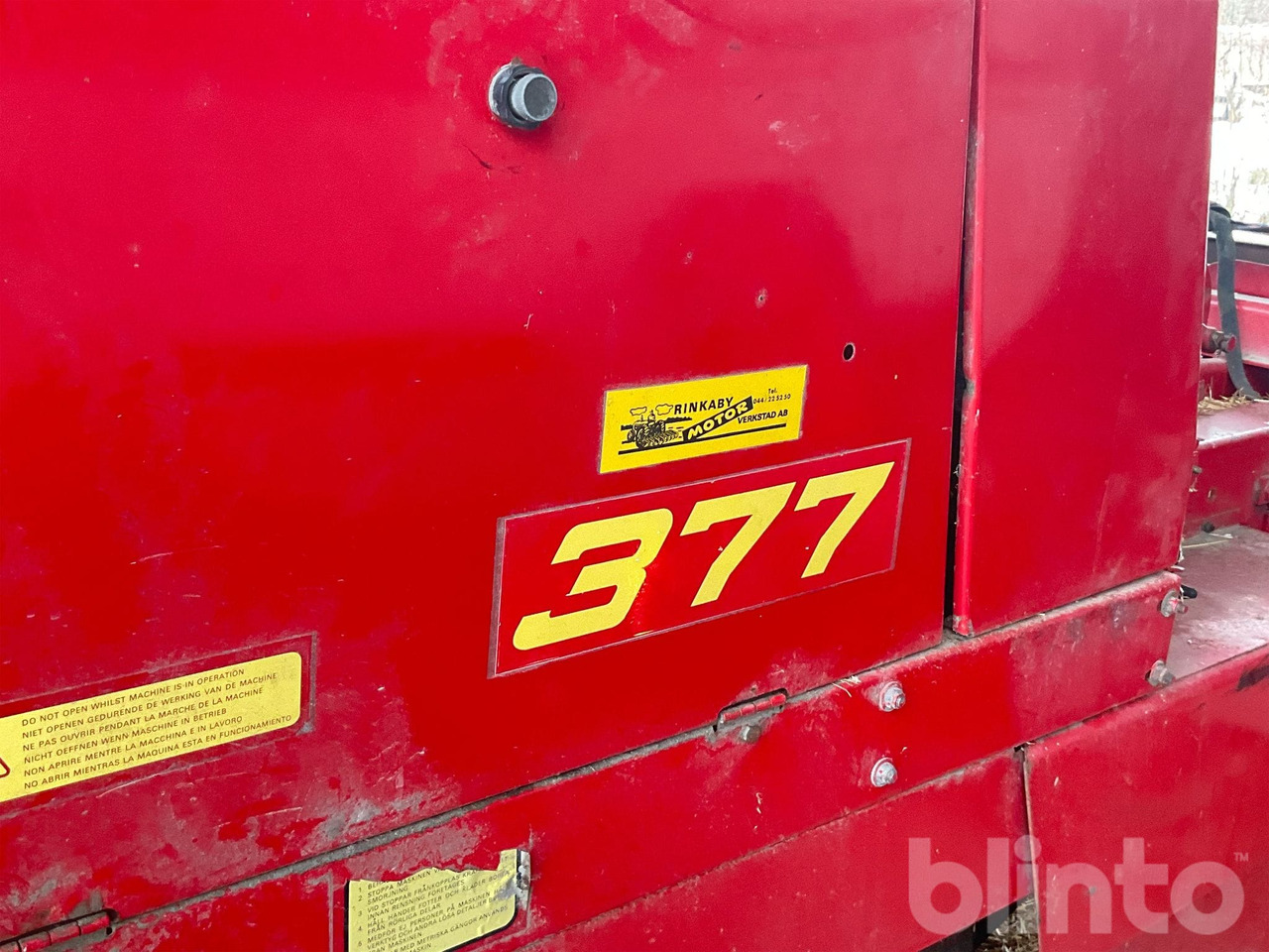 Пресс-подборщик тюковый New Holland 377: фото 14 Пресс-подборщик тюковый New Holland 377: фото 14