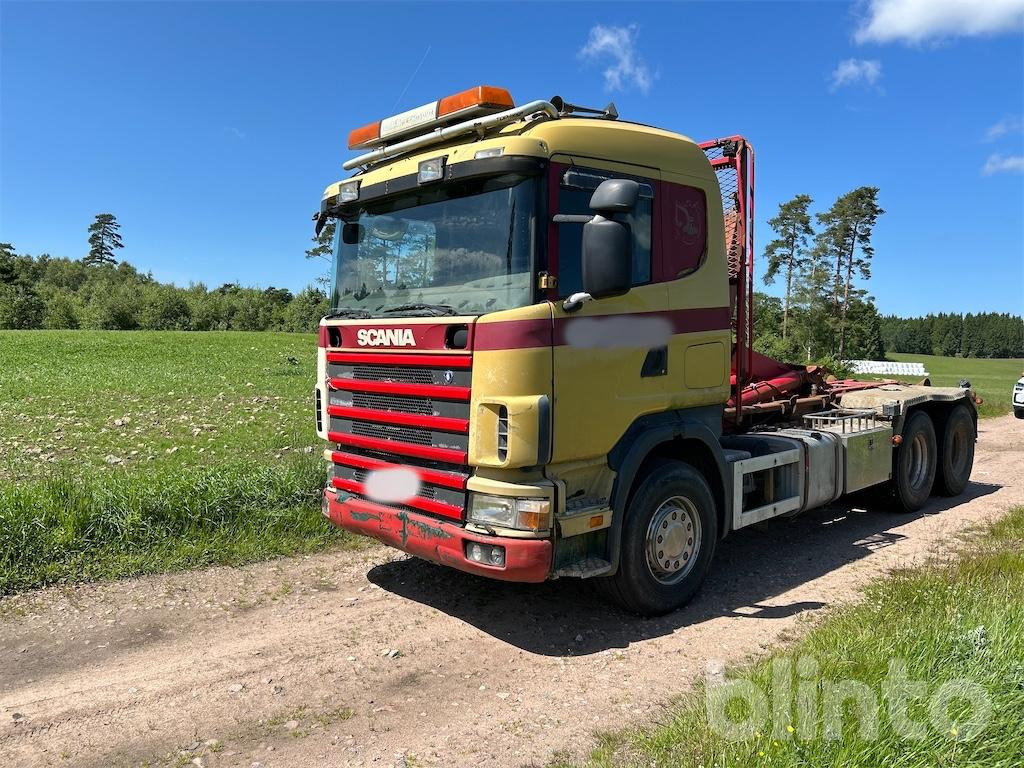 SCANIA R124GB6X2NZ470 - Крюковой мультилифт: фото 1 SCANIA R124GB6X2NZ470 - Крюковой мультилифт: фото 1