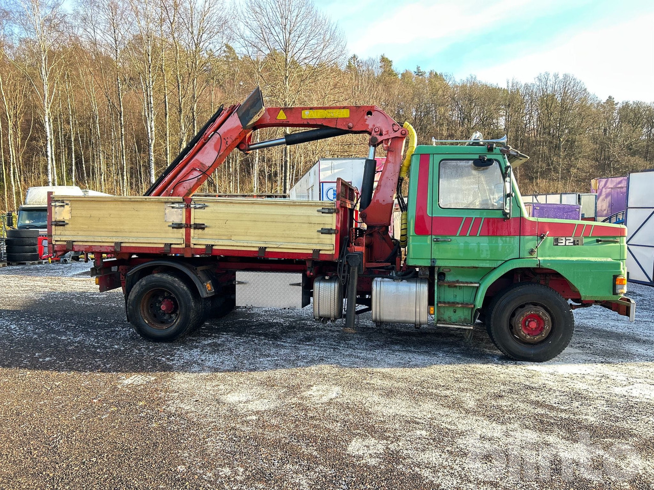 SCANIA T 924 4X2 Kranbil - Грузовик бортовой/ Платформа, Автоманипулятор: фото 4 SCANIA T 924 4X2 Kranbil - Грузовик бортовой/ Платформа, Автоманипулятор: фото 4