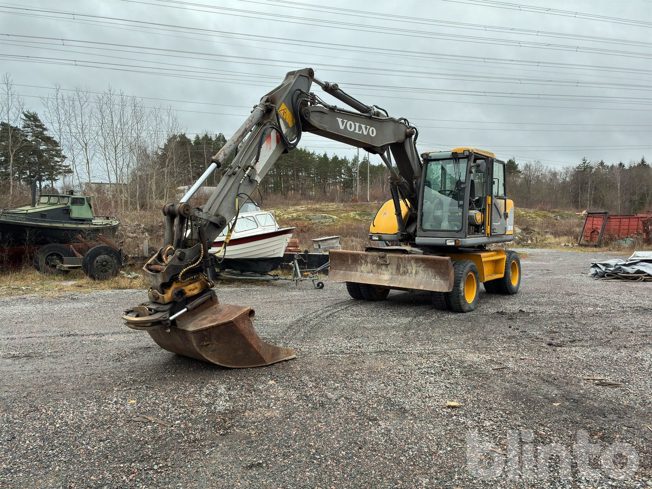 Volvo EW 140 - Колёсный экскаватор: фото 2 Volvo EW 140 - Колёсный экскаватор: фото 2