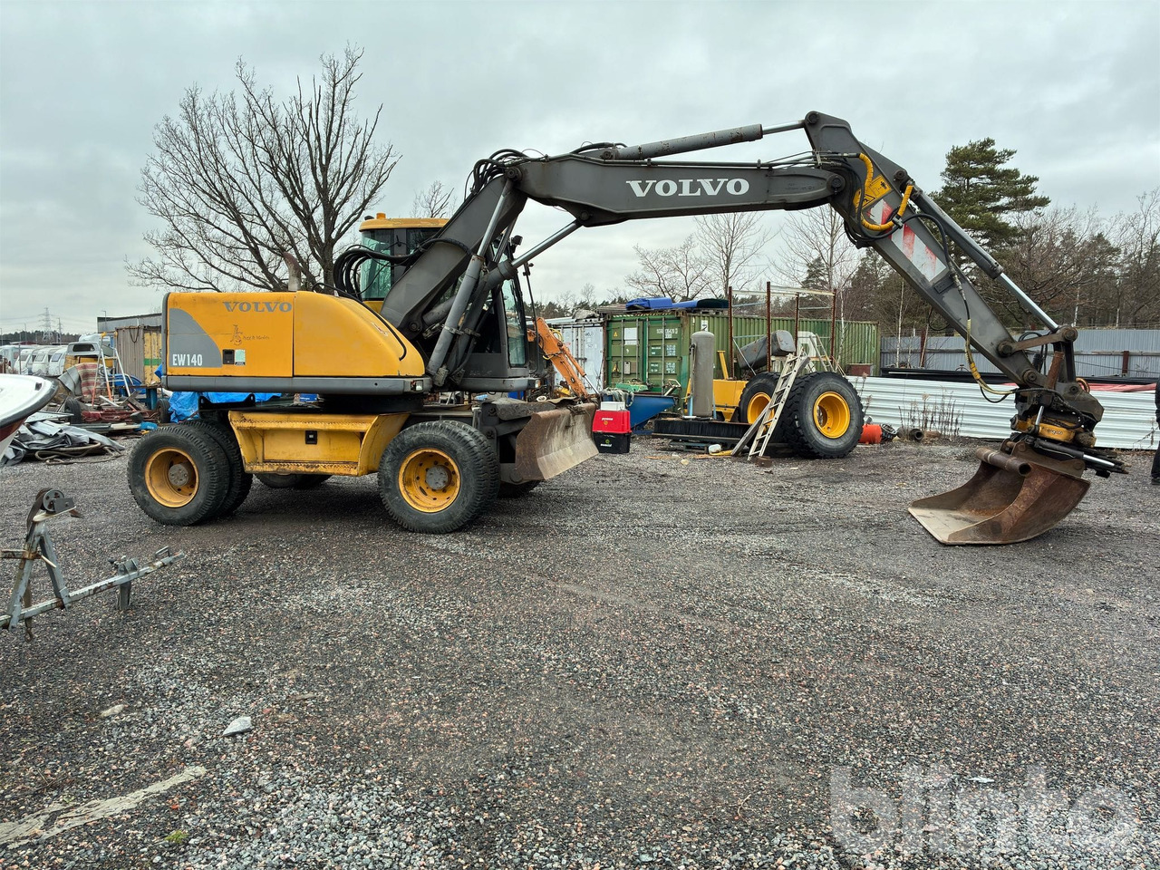 Volvo EW 140 - Колёсный экскаватор: фото 5 Volvo EW 140 - Колёсный экскаватор: фото 5
