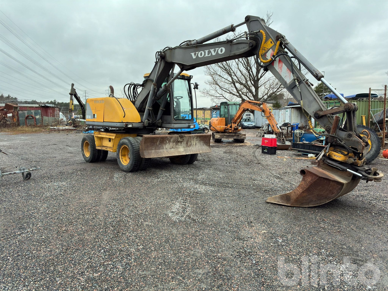 Volvo EW 140 - Колёсный экскаватор: фото 4 Volvo EW 140 - Колёсный экскаватор: фото 4