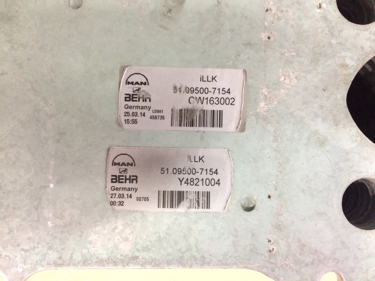 RADIATORE ARIA COMBURENTE - MOTORI MAN D2066 - D2676 - EURO 6 - Двигатель и запчасти для Грузовиков: фото 5 RADIATORE ARIA COMBURENTE - MOTORI MAN D2066 - D2676 - EURO 6 - Двигатель и запчасти для Грузовиков: фото 5