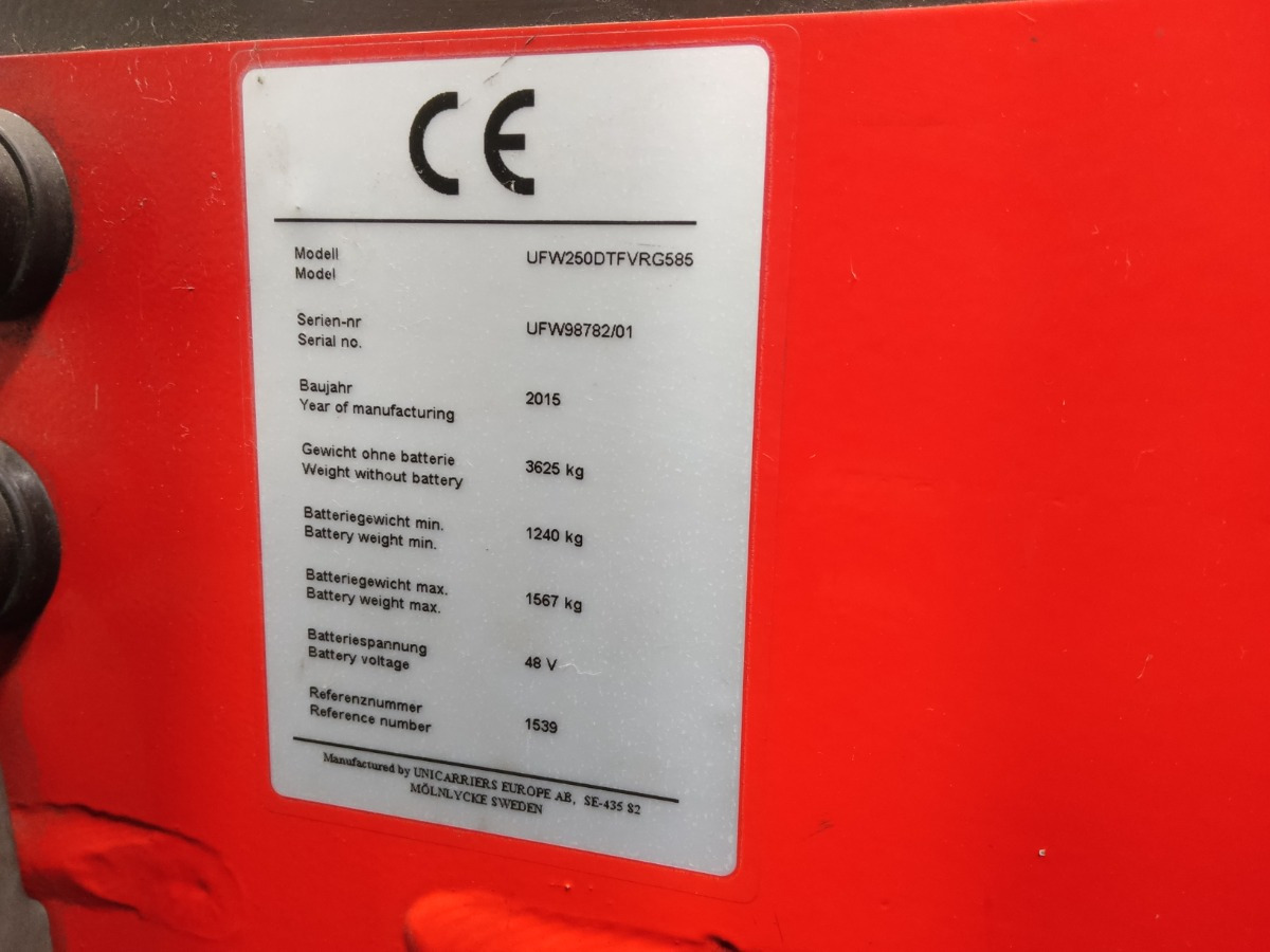 LINDE R25F - Ричтрак: фото 5 LINDE R25F - Ричтрак: фото 5