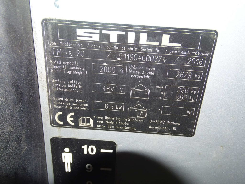 STILL FM-X20 - Ричтрак: фото 5 STILL FM-X20 - Ричтрак: фото 5