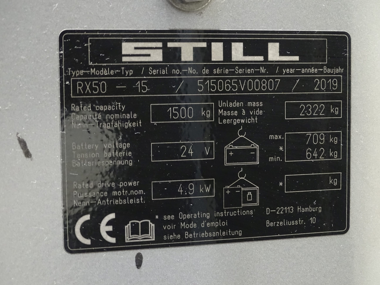 Still RX50-15 - Электропогрузчик: фото 5 Still RX50-15 - Электропогрузчик: фото 5