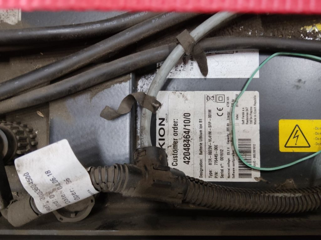 Аккумулятор для Погрузочно-разгрузочной техники Weitere 24V205AH/LIION: фото 7