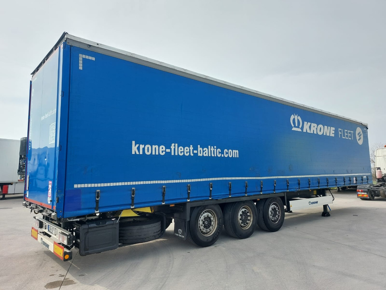 Krone SD - Тентованный полуприцеп: фото 4 Krone SD - Тентованный полуприцеп: фото 4