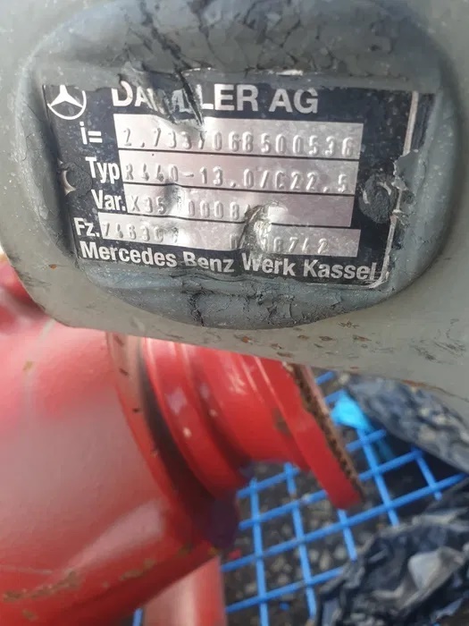 Mercedes Actros MP4 Euro 6 rear axle A9603502430 - Задняя ось для Грузовиков: фото 4 Mercedes Actros MP4 Euro 6 rear axle A9603502430 - Задняя ось для Грузовиков: фото 4
