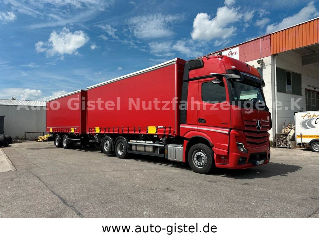 Новый Грузовик-контейнеровоз/ Сменный кузов Mercedes-Benz Actros 2553LL Giga Tandem und Durchlade WB: фото 1