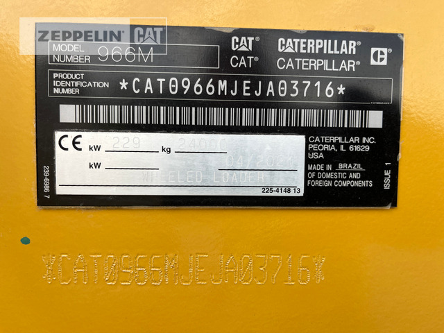 Cat 966M - Колёсный погрузчик: фото 2 Cat 966M - Колёсный погрузчик: фото 2