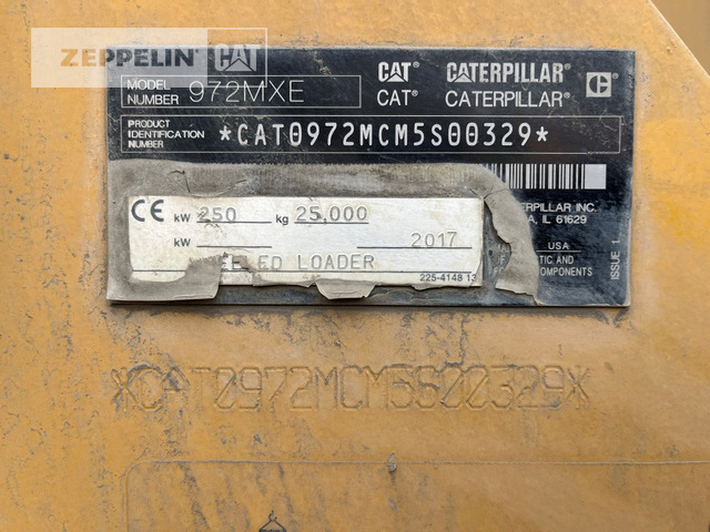 Cat 972MXE - Колёсный погрузчик: фото 2 Cat 972MXE - Колёсный погрузчик: фото 2