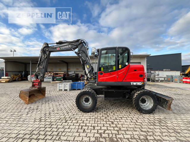 Terex TW110 - Колёсный экскаватор: фото 2 Terex TW110 - Колёсный экскаватор: фото 2