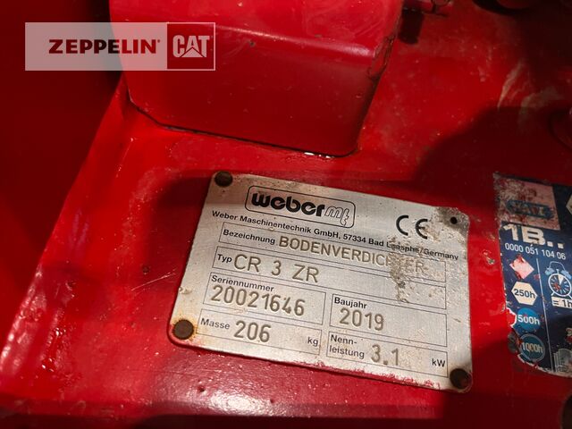 Weber Rüttelplatte CR3 - Виброплита: фото 5 Weber Rüttelplatte CR3 - Виброплита: фото 5