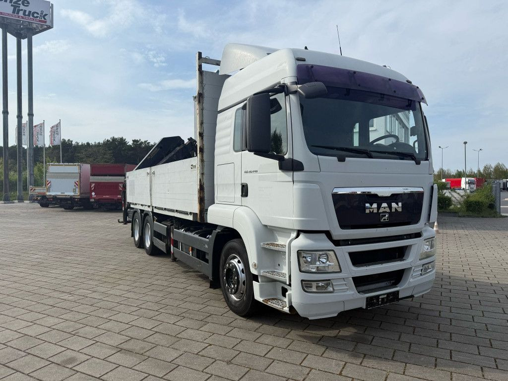 MAN TG-S 26.440 6x4 Pritsche Heckkran PK 27002+Funk - Грузовик бортовой/ Платформа, Автоманипулятор: фото 3 MAN TG-S 26.440 6x4 Pritsche Heckkran PK 27002+Funk - Грузовик бортовой/ Платформа, Автоманипулятор: фото 3