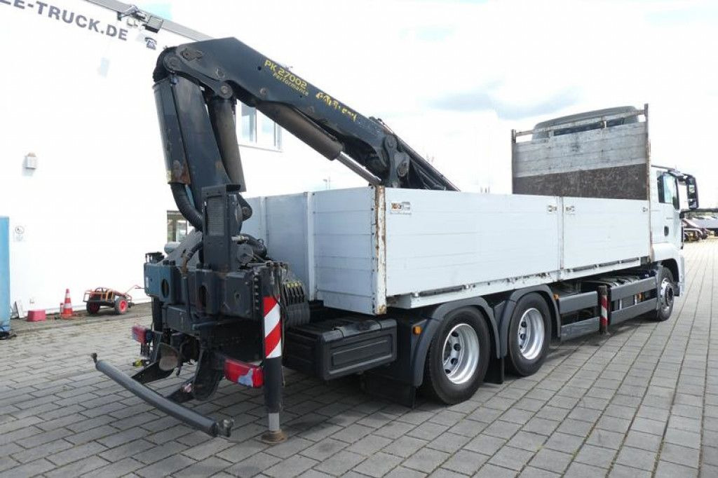 MAN TG-S 26.440 6x4 Pritsche Heckkran PK 27002+Funk - Грузовик бортовой/ Платформа, Автоманипулятор: фото 5 MAN TG-S 26.440 6x4 Pritsche Heckkran PK 27002+Funk - Грузовик бортовой/ Платформа, Автоманипулятор: фото 5