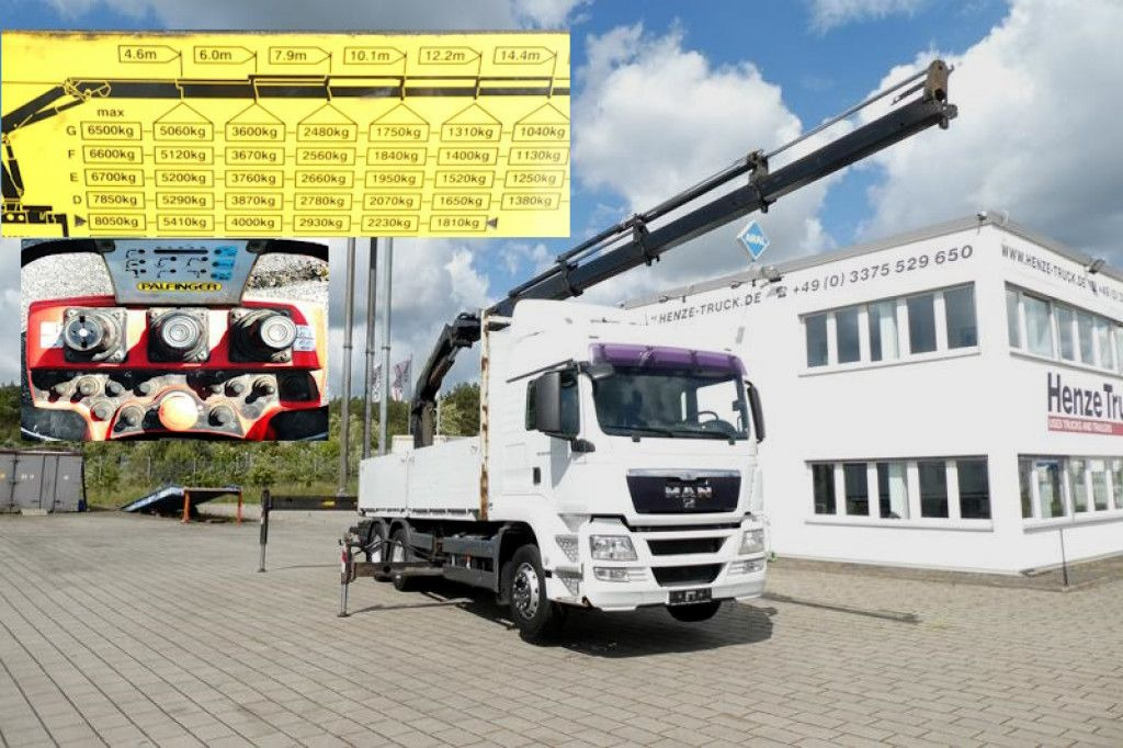 MAN TG-S 26.440 6x4 Pritsche Heckkran PK 27002+Funk - Грузовик бортовой/ Платформа, Автоманипулятор: фото 2 MAN TG-S 26.440 6x4 Pritsche Heckkran PK 27002+Funk - Грузовик бортовой/ Платформа, Автоманипулятор: фото 2