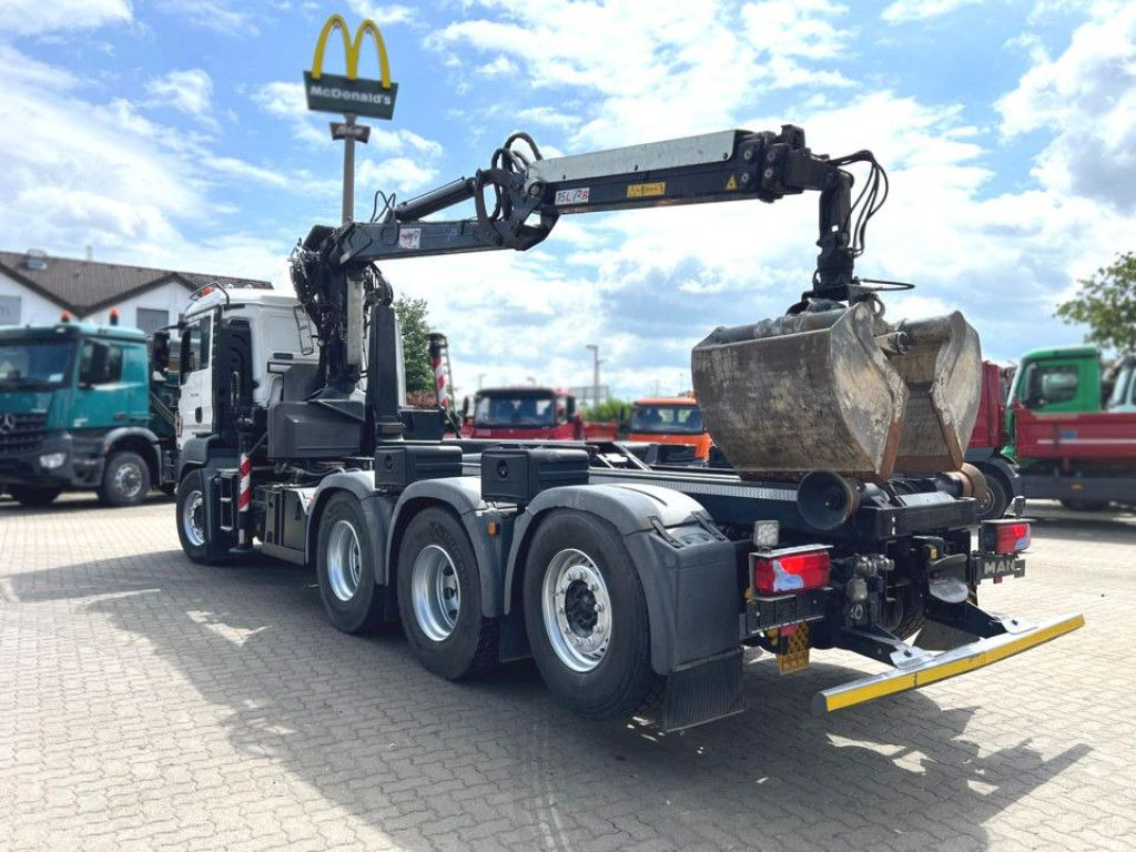 MAN TG-S 35.480 8x4 BL Abrollkipper mit Kran Penz-15 - Крюковой мультилифт, Автоманипулятор: фото 4 MAN TG-S 35.480 8x4 BL Abrollkipper mit Kran Penz-15 - Крюковой мультилифт, Автоманипулятор: фото 4