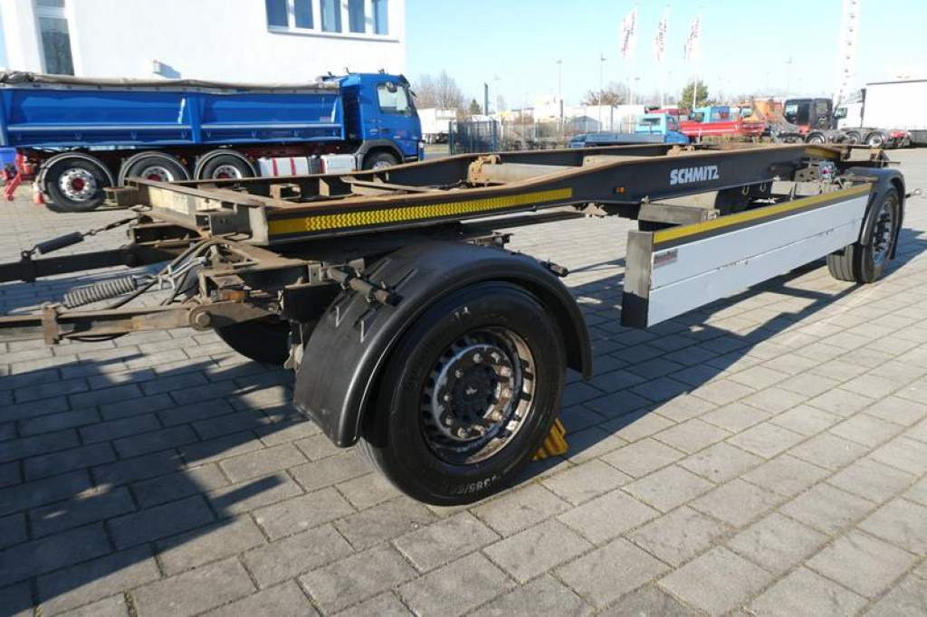 SCHMITZ GOTHA SCHMITZ GOTHA Abrollcontainernanhänger Containeranhänger ACF 18 S -Schlitten - Прицеп мультилифт/ Бункеровоз: фото 1 SCHMITZ GOTHA SCHMITZ GOTHA Abrollcontainernanhänger Containeranhänger ACF 18 S -Schlitten - Прицеп мультилифт/ Бункеровоз: фото 1
