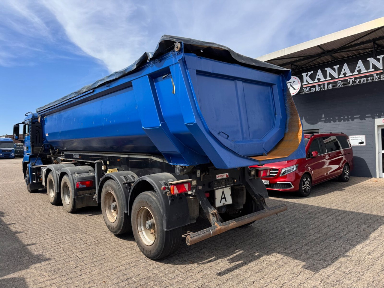 Carnehl CHKS / HH 2-Achs Kipper CRAMRO Verdeck el. - Самосвальный полуприцеп: фото 3 Carnehl CHKS / HH 2-Achs Kipper CRAMRO Verdeck el. - Самосвальный полуприцеп: фото 3