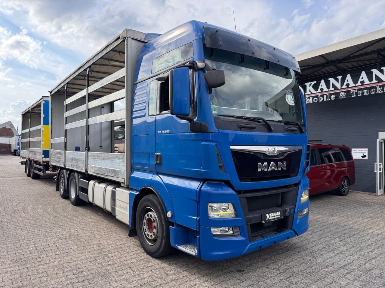 MAN 26.500 TGX+Anh LBW Euro6 Lift/Lenkachse - Тентованный грузовик: фото 1 MAN 26.500 TGX+Anh LBW Euro6 Lift/Lenkachse - Тентованный грузовик: фото 1