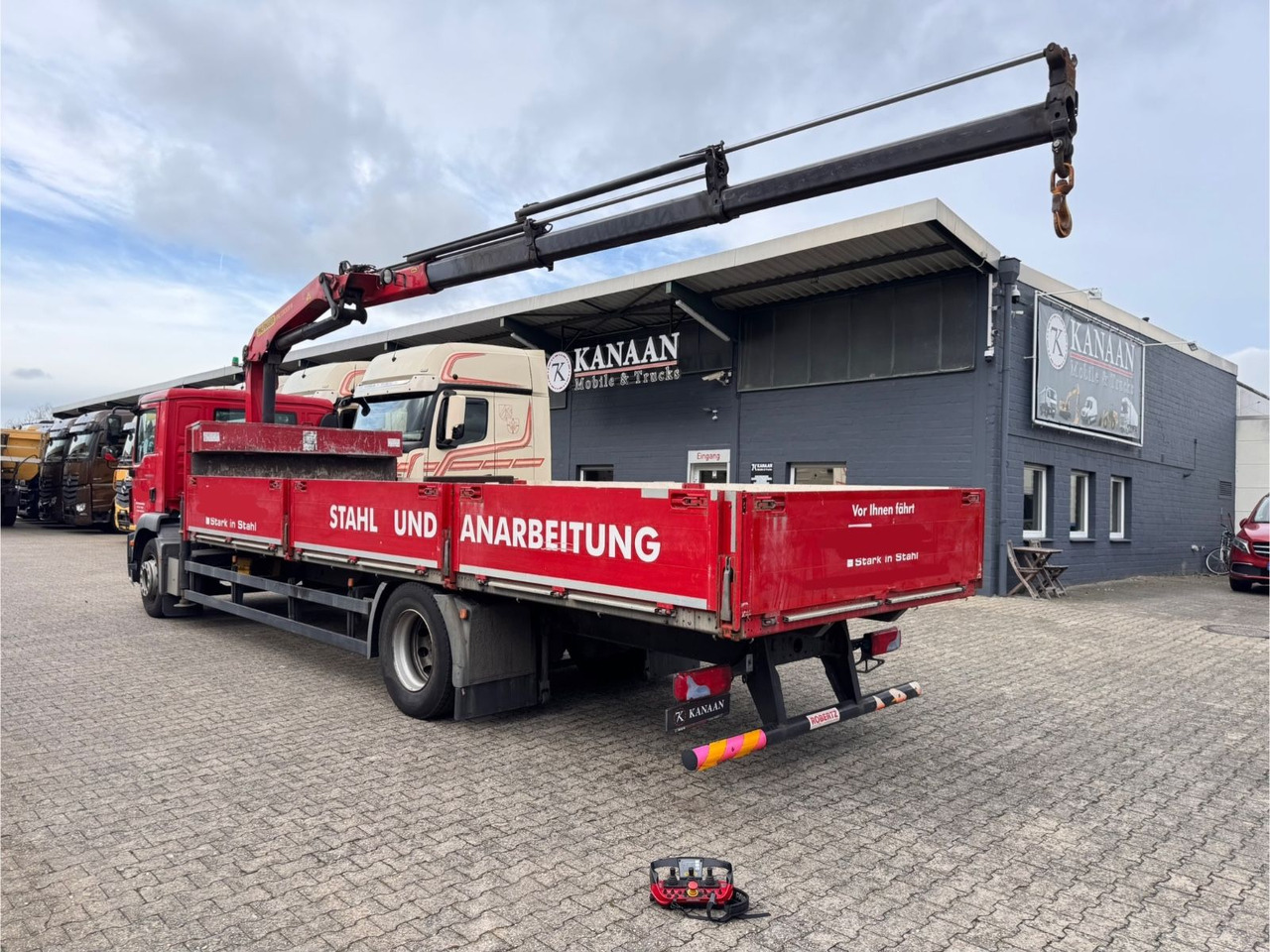 MAN TGM 18.340 Langmaterial Palfinger PK13001K Funk - Автоманипулятор: фото 3 MAN TGM 18.340 Langmaterial Palfinger PK13001K Funk - Автоманипулятор: фото 3