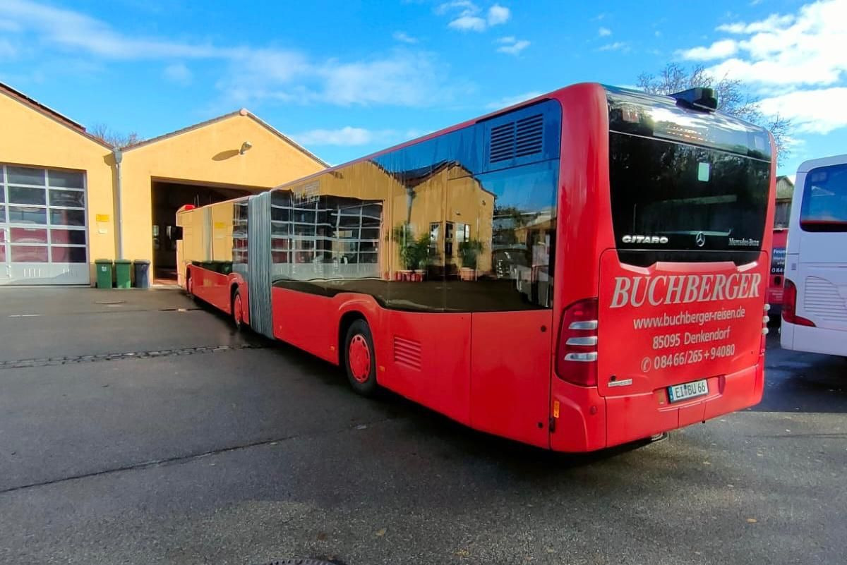 Mercedes-Benz O530 Citaro G/ C2 (EEV* DE-Bus) - Сочленённый автобус: фото 4 Mercedes-Benz O530 Citaro G/ C2 (EEV* DE-Bus) - Сочленённый автобус: фото 4