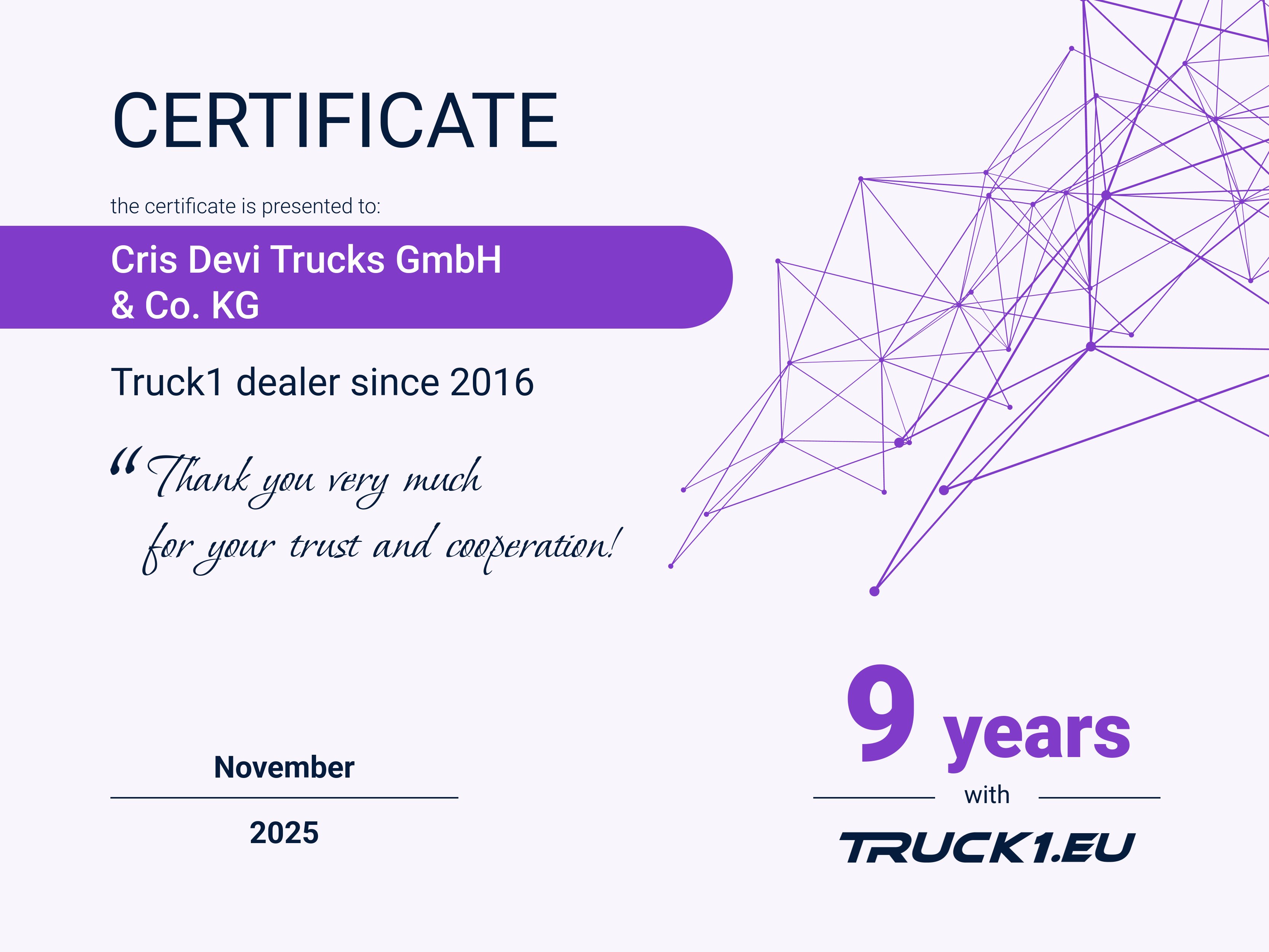 certificate certificate